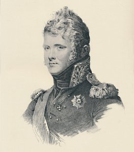 Alexander I, Rysslands kejsare, ca 1800, 1896 av Francesco Vendramini