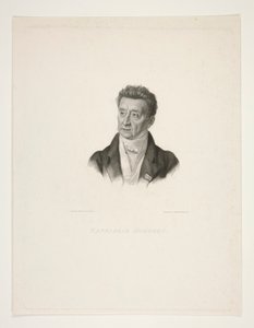 Porträtt av Raphael Morghen av Francesco Vendramini