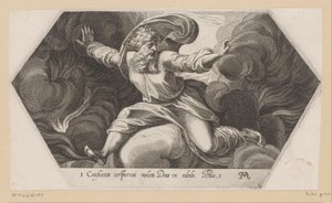 Gud skiljer ljuset från mörkret Målningar i Raphaels Loggia (serietitel) La Sacra Genesi (serietitel)