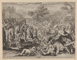 Wladislaus Wasas seger av Francesco Villamena