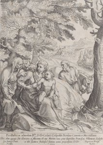 Resten på flyget till Egypten, 1597.