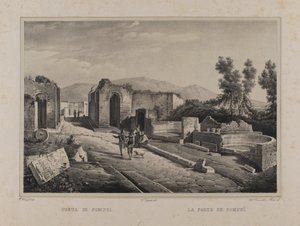 Porten till Pompeji av Francesco Wenzel