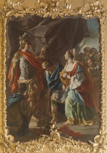 Berättelser om Alexander, av Francesco De Mura (1696-1782) av Francesco de Mura