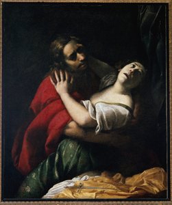 The Rape of Lucrezia (olja på duk