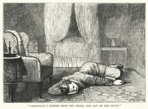 Illustration för stora förväntningar av Charles Dickens (gravyr) av Francis Arthur Fraser