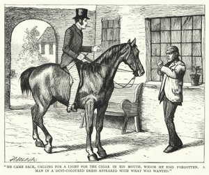 Illustration för stora förväntningar av Charles Dickens (gravyr) av Francis Arthur Fraser
