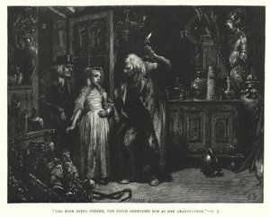 Illustration för stora förväntningar av Charles Dickens (gravyr) av Francis Arthur Fraser
