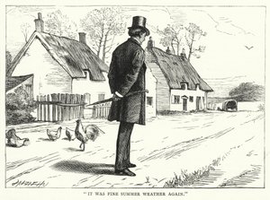 Illustration till Great Expectations av Charles Dickens (gravyr)