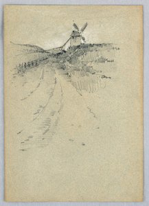 En väderkvarn av Francis Augustus Lathrop
