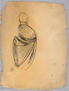 Figur med draperi av Francis Augustus Lathrop