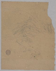 Skiss av himmelska figurer av Francis Augustus Lathrop