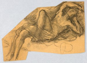 Skiss av naken figur