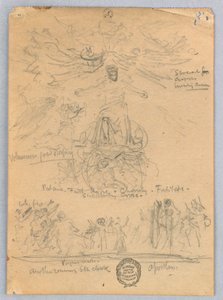 Skisser för en passion av Francis Augustus Lathrop