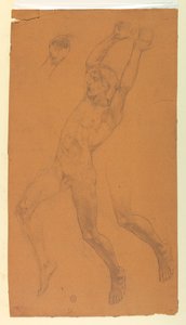 Studier för en flygande figur av Francis Augustus Lathrop