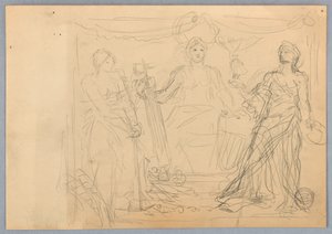 Symboliska figurer av Francis Augustus Lathrop