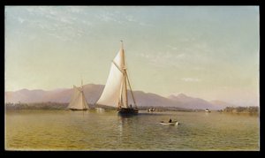 Hudson vid Tappan Zee, 1876