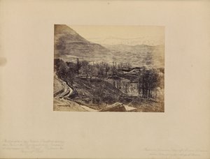 Libanon - Vy över Libanonberget, tagen från ovanför byn Ehden av Francis Bedford
