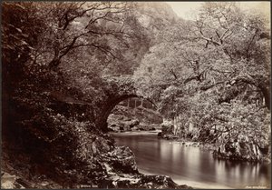 Pont Aberglaslyn av Francis Bedford