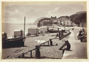 Sidmouth, väster om Esplanade, 186094. av Francis Bedford