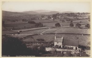 Vale of Clwyd från Denbigh Castle av Francis Bedford