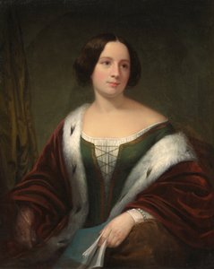Oidentifierad kvinna, 1852.