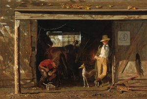 Fritid och arbete, 1858. av Francis Blackwell Mayer