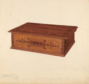 Skrivbordslåda av Francis Borelli