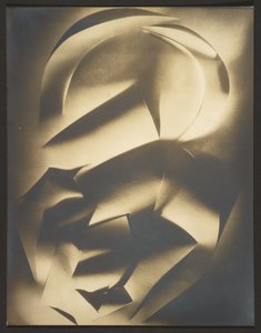 [Abstraktion av klippt papper] av Francis Bruguière
