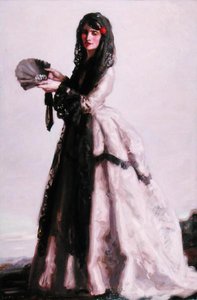 Spanska damen av Francis Campbell Boileau Cadell