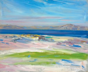 Utsikten över den vita sanden, Iona av Francis Campbell Boileau Cadell