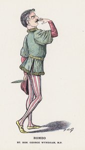 Romeo, Rt Hon George Wyndham (litho i färg) av Francis Carruthers Gould