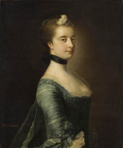 Laura Louisa Walpole av Francis Cotes