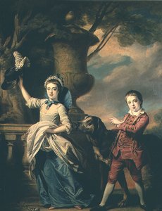 The Children of Sir Edward and Dame Ann Astley, 1767 av Francis Cotes