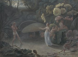 Oberon och Titania av Francis Danby