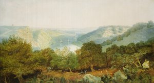 Avon Gorge med Clifton och Hotwells, Bristol