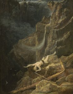 The Precipice, ca 1827 (olja på panel) av Francis Danby