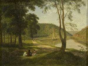 Utsikt över Avon Gorge av Francis Danby