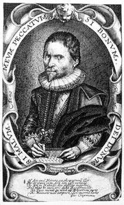 Porträtt av en gentleman som tros vara Thomas Harriot, c.1620