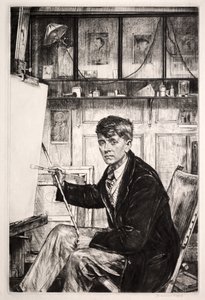 Charles Cundall av Francis Dodd