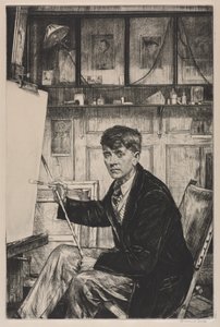 Charles Cundall av Francis Dodd