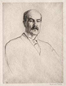 Professor Oliver Elton av Francis Dodd