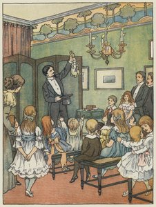 London: The Party (färglitografi) av Francis Donkin Bedford