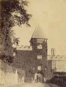 Entréport och torn, Lismore Castle av Francis Edmond Currey