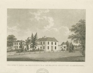 Soho - Francis Egintons hus: akvatintgravyr, nd [c 1798] (tryck)