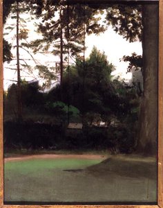 A Corner of the Garden, ca 1890 (olja på duk) av Francis Foster