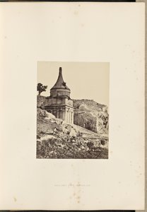 Absaloms grav, Jerusalem av Francis Frith