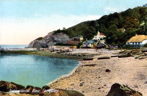 Babbacombe bay, Torquay, Devon, 1900-talet av Francis Frith