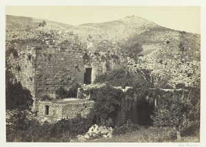 Banias, The Ancient Caesar, Philippi, av Francis Frith