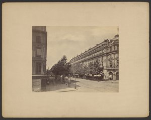 Boulevard des Capucines, hörnet av Rue Louis le Grand, Paris av Francis Frith