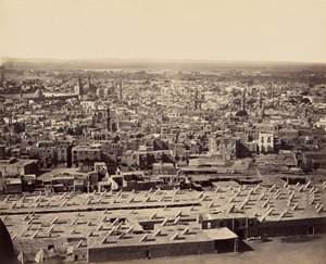 Kairo från citadellet. Andra vyn av Francis Frith